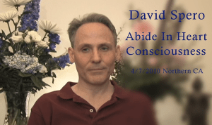 Abide In Heart Consciousness, April 7, 2010